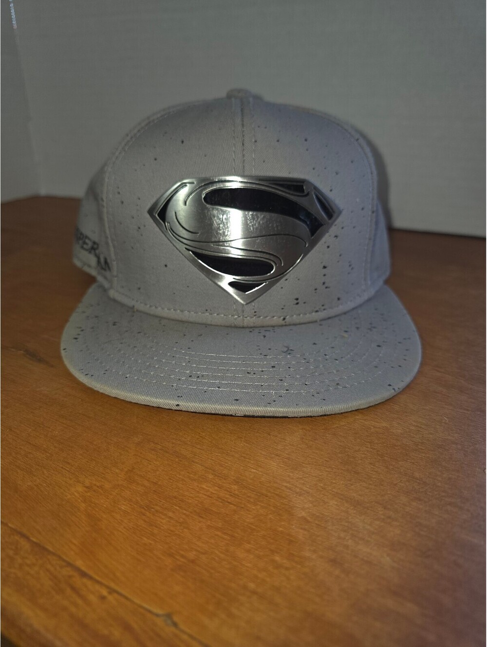 Superman Man of Steel snapback baseball cap flat bill